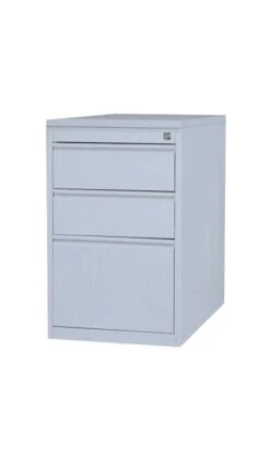 Büro Standcontainer Bürocontainer Mit Hängeregistratur 75x46x79cm Lichtgrau 509400