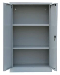 Stahl-Aktenschrank Aktenschrank Büroschrank Metallschrank Abschließbar 120x80x38,3cm Weiß 530297 -Büromöbel Förderung b2c7a9de 1e77 41e3 901a 9fa8f356cdb5