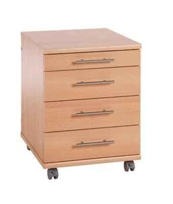 Möbelpartner Rollcontainer Panda | HxBxT 57x40x50 Cm (Höhe Mit Rollen) |Weiß Von PROREGAL 3 Möbelpartner Rollcontainer Panda | HxBxT 57x40x50 Cm (Höhe Mit Rollen) |Weiß Von PROREGAL – Bild 3