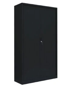 XXL Querrollladenschrank Stahl Büro Aktenschrank Rollladenschrank (HxBxT) 1950 X 1000 X 460 Mm Schwarz 555159