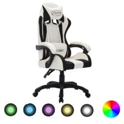 VidaXL Gaming-Stuhl Mit RGB LED-Leuchten Gold Und Schwarz Kunstleder 10 VidaXL Gaming-Stuhl Mit RGB LED-Leuchten Gold Und Schwarz Kunstleder -Büromöbel Förderung b9507e98 acaf 4b68 9135 5bd349867e8a