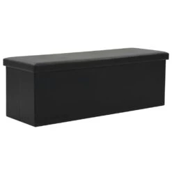 VidaXL Faltbare Sitzbank Kunstleder 150×38×38 Cm Schwarz 9 VidaXL Faltbare Sitzbank Kunstleder 150×38×38 Cm Schwarz -Büromöbel Förderung bb754182 6ff2 4323 bfff 7e7247d3364c