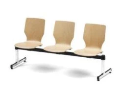 Besucherstuhl, 4-Fuß Rundrohr Verchromt, Sitz/Rücken Buche -Büromöbel Förderung c12b01f3 45d6 4847 940d e5e980be1317