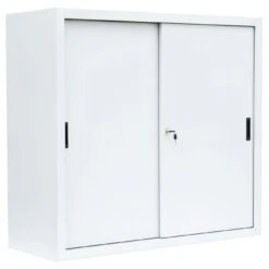 Großer Schiebetürenschrank Büro Aktenschrank Sideboard Aus Stahl Grau 1090 X 1600 X 450 Mm (HxBxT) 550150 -Büromöbel Förderung c15f1e41 acd8 43d8 92ab cc29edefecad 2