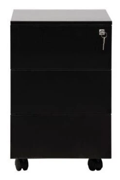 PROREGAL Rollcontainer Panther | 3 Schubladen| HxBxT 61x40x60 Cm | Grau -Büromöbel Förderung c1b01fac 83f2 4160 a515 b5c116a8b9c0 5