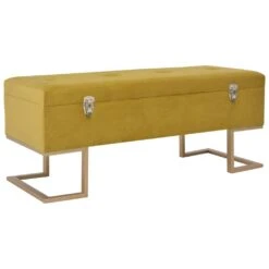 VidaXL Bank Mit Staufach 105 Cm Beige Samt -Büromöbel Förderung c48a9c58 a795 4873 ad95 f17b901298d1