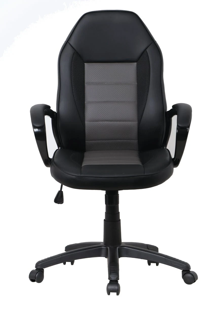 Bürostuhl Race „FY-1760”, 63 X 59,3 X 100 Cm, Schwarz / Grau 1 Bürostuhl Race „FY-1760”, 63 X 59,3 X 100 Cm, Schwarz / Grau