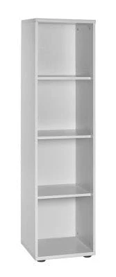 Möbelpartner Aktenregal Lion | Large | HxBxT 153x40x40 Cm |Lichtgrau Von PROREGAL