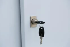 Schiebetürenschrank Sideboard Aus Stahl Lichtgrau 750 X 800 X 450 Mm (H X B X T) 550080 -Büromöbel Förderung cc22502a 0d3f 4256 8554 f575bf9d78a8