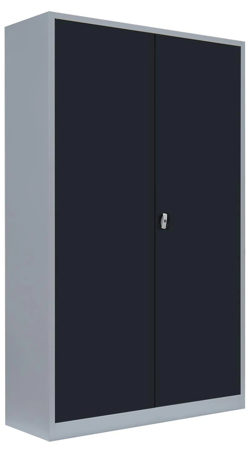 Stahl-Aktenschrank Kolloss Metallschrank Abschließbar Büroschrank Stahlschrank 195 X 120 X 60cm Grau/Anthrazit 530388 1 Stahl-Aktenschrank Kolloss Metallschrank Abschließbar Büroschrank Stahlschrank 195 X 120 X 60cm Grau/Anthrazit 530388