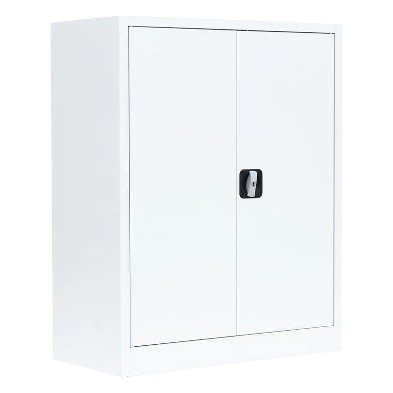 Stahl-Aktenschrank Metallschrank Abschließbar Büroschrank Stahlschrank 100 X 80 X 38,3cm Lichtgrau 530310 4 Stahl-Aktenschrank Metallschrank Abschließbar Büroschrank Stahlschrank 100 X 80 X 38,3cm Lichtgrau 530310 – Bild 4