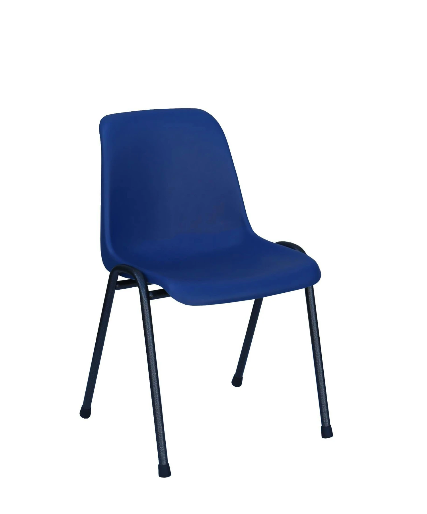 10x Formschalenstuhl Premium, 450/800 X 490 X 520 Mm, Schwarz/blau 3 10x Formschalenstuhl Premium, 450/800 X 490 X 520 Mm, Schwarz/blau – Bild 3