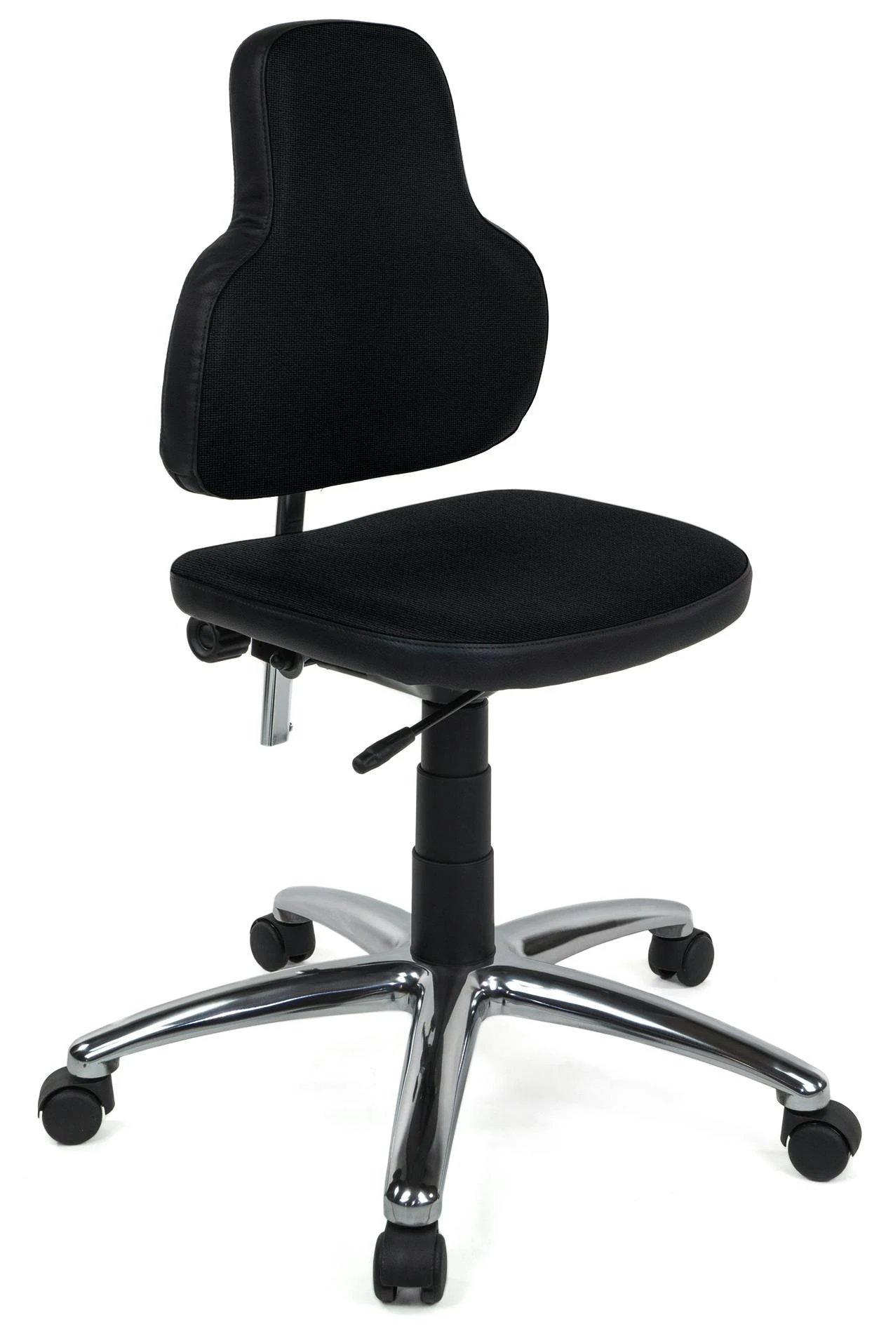 Mayer Sitzmöbel, Drehstuhl 2206, Mittelblau/Brillantschwarz, 2206S_26396_572 5 Mayer Sitzmöbel, Drehstuhl 2206, Mittelblau/Brillantschwarz, 2206S_26396_572 – Bild 5