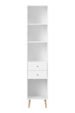 Möbelpartner Hochschrank Grizzly | HxBxT 195x40x40 Cm | Weiß Von PROREGAL