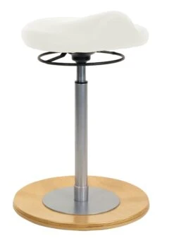 Mayer Sitzmöbel, Pendelhocker Mit Tellersitz Rund 1110, Dunkelblau, 1110_N_30326 -Büromöbel Förderung e0470a84 3567 49d4 b092 546b6799114a