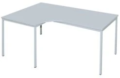 Winkelschreibtisch Freiformtisch 750 X 2000 X 800/1200 X 800 Mm Winkel Links - Lichtgrau 332100 -Büromöbel Förderung e051bc97 7db3 4c9b ab62 035647cf3e33
