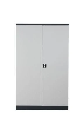 PROREGAL Stahlschrank Bee | HxBxT 195x92x60 Cm | Grau-Schwarz 5 PROREGAL Stahlschrank Bee | HxBxT 195x92x60 Cm | Grau-Schwarz – Bild 5