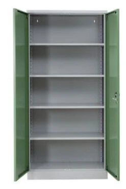 PROREGAL Stahlschrank Bee | HxBxT 195x92x42 Cm | Grau-Grün -Büromöbel Förderung e4111d23 69b5 47fb afec c1504c05d0b6