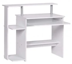 VidaXL Computertisch Weiß Und Eiche 120x60x138 Cm -Büromöbel Förderung e4931cff ec71 486d 8b98 b99f854b8584 1
