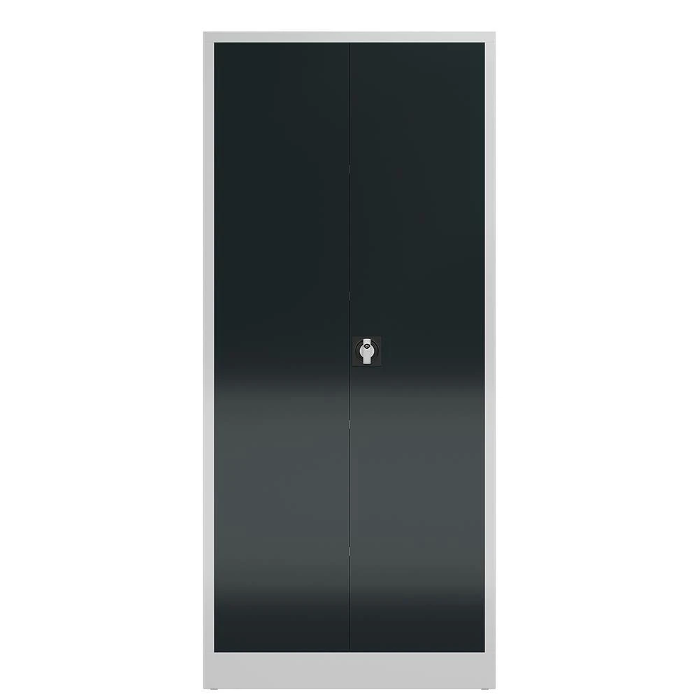 Mehrzweckschrank Spind Spindschrank Abschließbar 180x80x38cm Lichtgrau/anthrazit X-545528 7 Mehrzweckschrank Spind Spindschrank Abschließbar 180x80x38cm Lichtgrau/anthrazit X-545528 – Bild 7