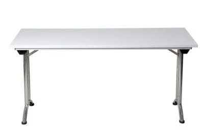 PROREGAL Klapptisch Lizard | T-Fuß-Gestell-Eckig | HxBxT 75x140x70 Cm | Chrom-Grau 4 PROREGAL Klapptisch Lizard | T-Fuß-Gestell-Eckig | HxBxT 75x140x70 Cm | Chrom-Grau – Bild 4