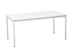 PROREGAL Bürotisch Wolf | Rechteckig | HxBxT 75x200x80 Cm | Weiß -Büromöbel Förderung efd71e49 f7b2 447a b0c6 bffcb91db8ab