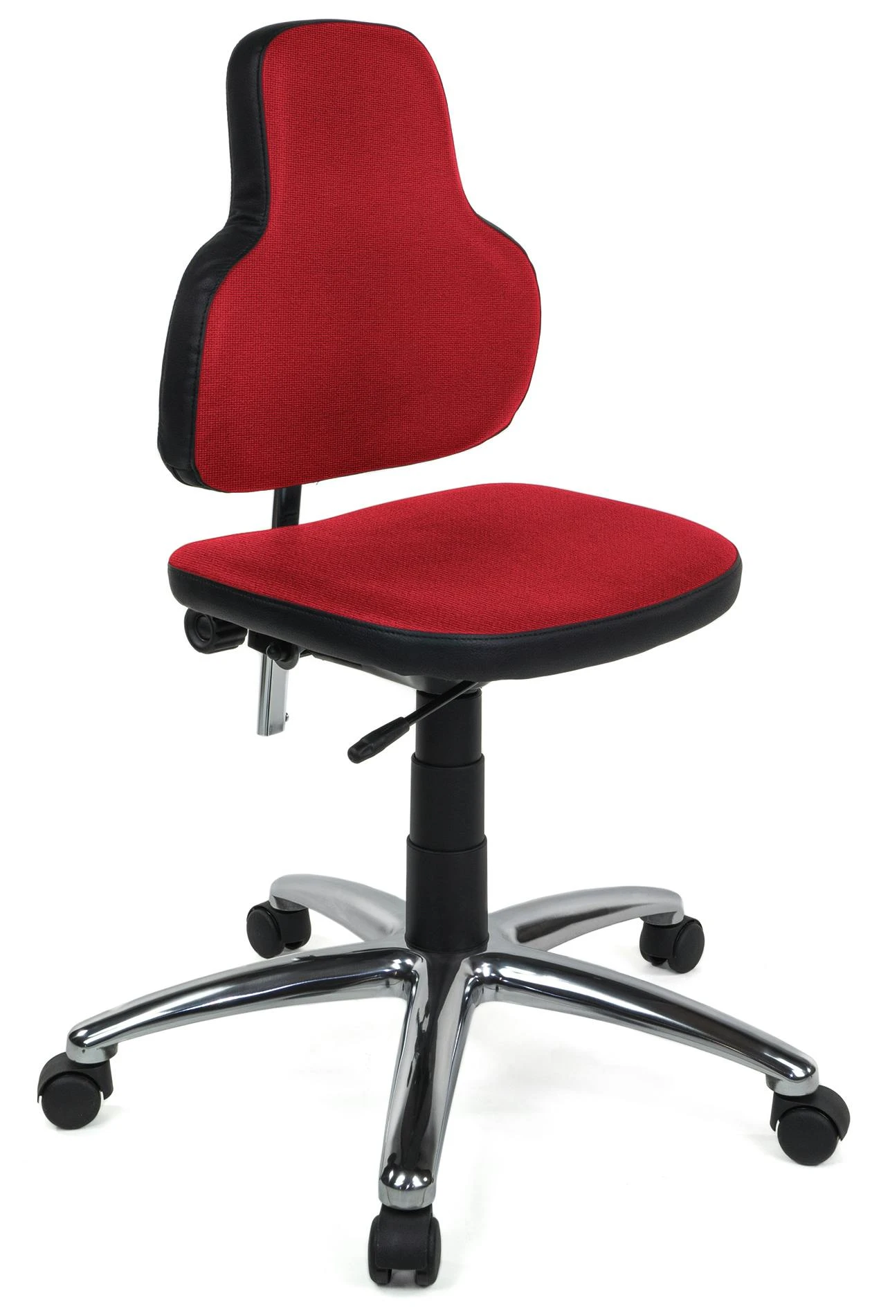 Mayer Sitzmöbel, Drehstuhl 2206, Rot/Brillantschwarz, 2206S_26391_572 1 Mayer Sitzmöbel, Drehstuhl 2206, Rot/Brillantschwarz, 2206S_26391_572