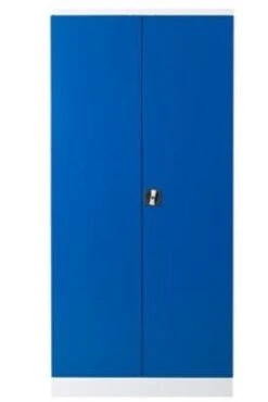 PROREGAL Stahlschrank Bee | HxBxT 195x92x42 Cm | Anthrazit-Blau -Büromöbel Förderung f7f65907 8666 49a8 bdc1 f7230600f757