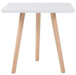 Beistelltisch Almeria Eckig Natura (rund) Weiß -Büromöbel Förderung f848e56e f558 4845 a5f6 6ca4e746bf90