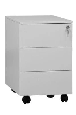 PROREGAL Rollcontainer Panther | 3 Schubladen| HxBxT 61x40x60 Cm | Weiß 6 PROREGAL Rollcontainer Panther | 3 Schubladen| HxBxT 61x40x60 Cm | Weiß – Bild 6