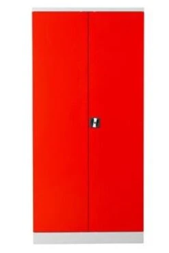 PROREGAL Garderobenspind Seal | HxBxT 195x92x42 Cm | Grau-Anthrazit -Büromöbel Förderung fda2b874 f5ea 48cb b2b1 5c5f5cdedad3