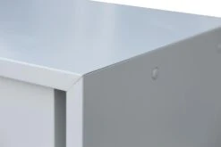 Schiebetürenschrank Aktenschrank Sideboard Aus Stahl Grau 75x120x45cm 550120 -Büromöbel Förderung fe31715c 4eea 4838 981c 939f2269ae17